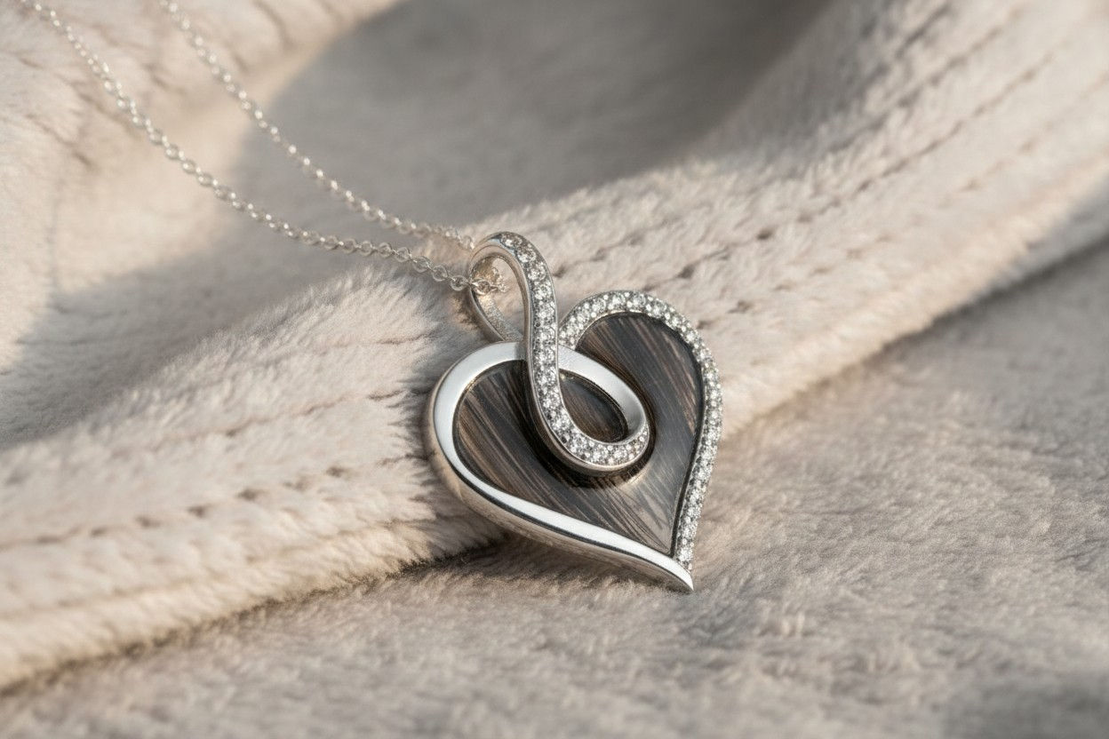 Tierhaarschmuck Halskette Philip