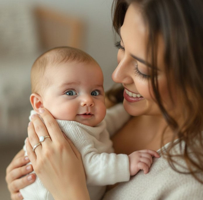 Muttermilchschmuck Fingerring "Livia"