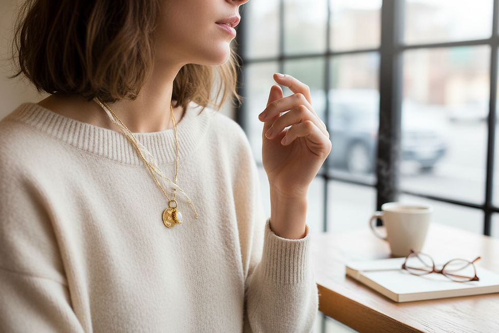 Muttermilchschmuck Halskette Sina