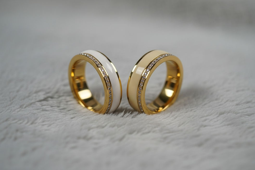 Muttermilchschmuck Fingerring Ano mit Struktur