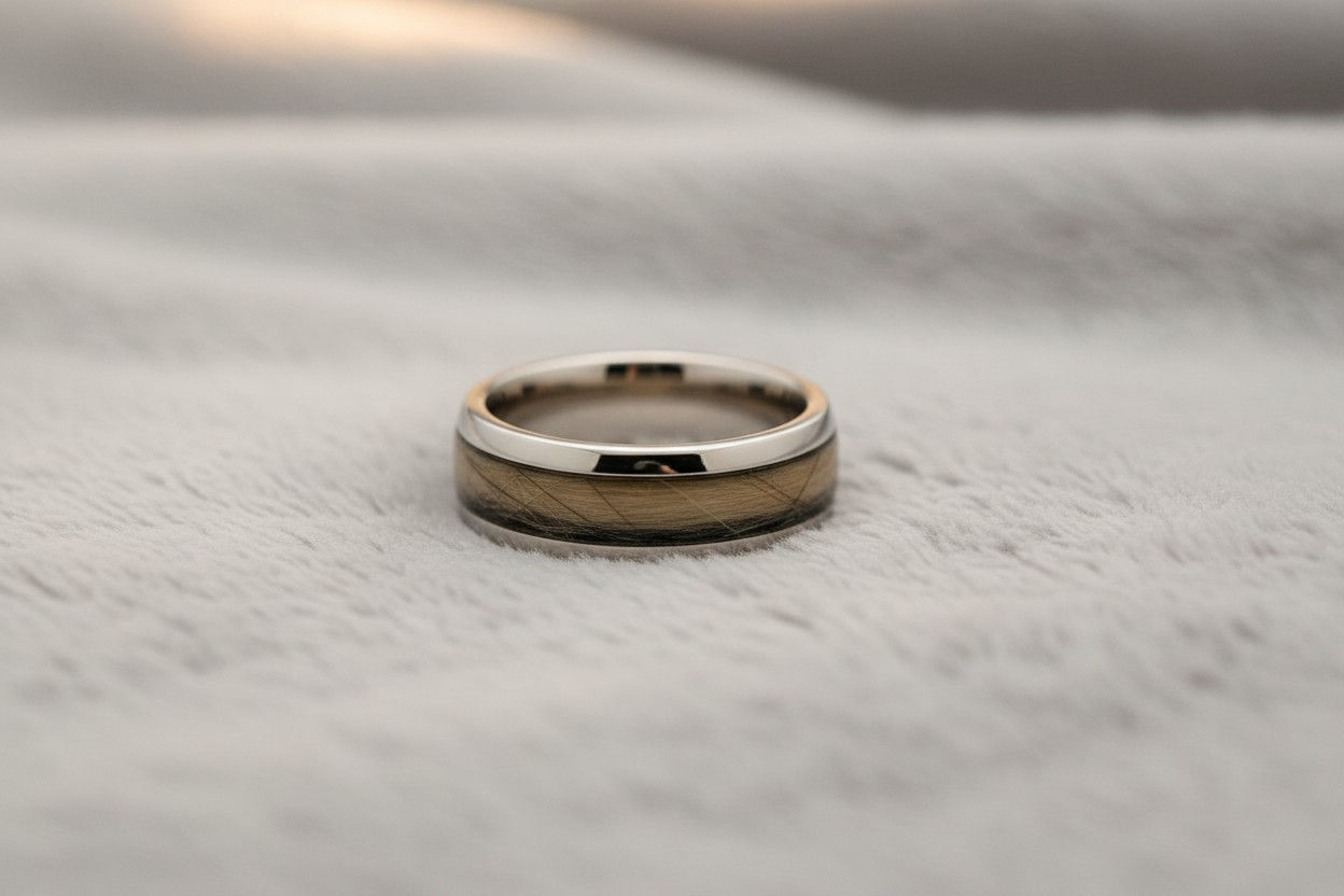Tierhaarschmuck Fingerring Blauwal