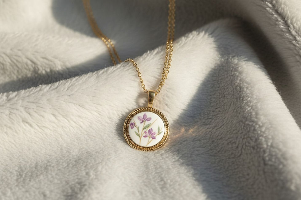 Miniaturbild: Halskette Marmo – Ihr persönlicher Tierhaarschmuck!
