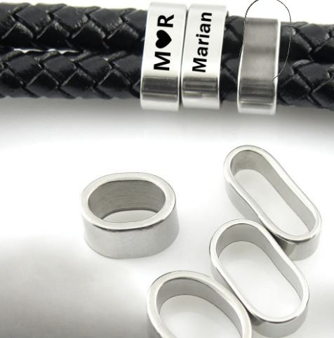 Miniaturbild: Tierhaarschmuck Armband Millo Fell/Asche