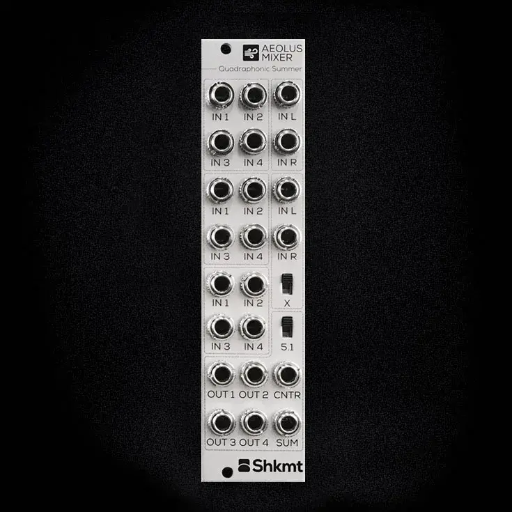 Shakmat Modular Aeolus Mixer front panel