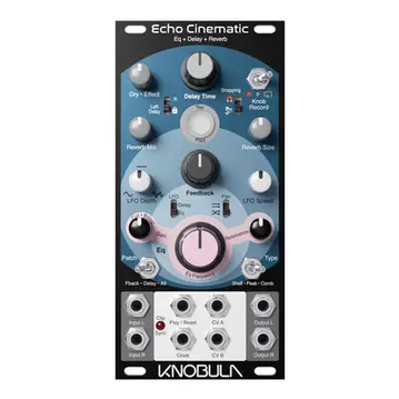 Knobula Echo Cinematic front panel