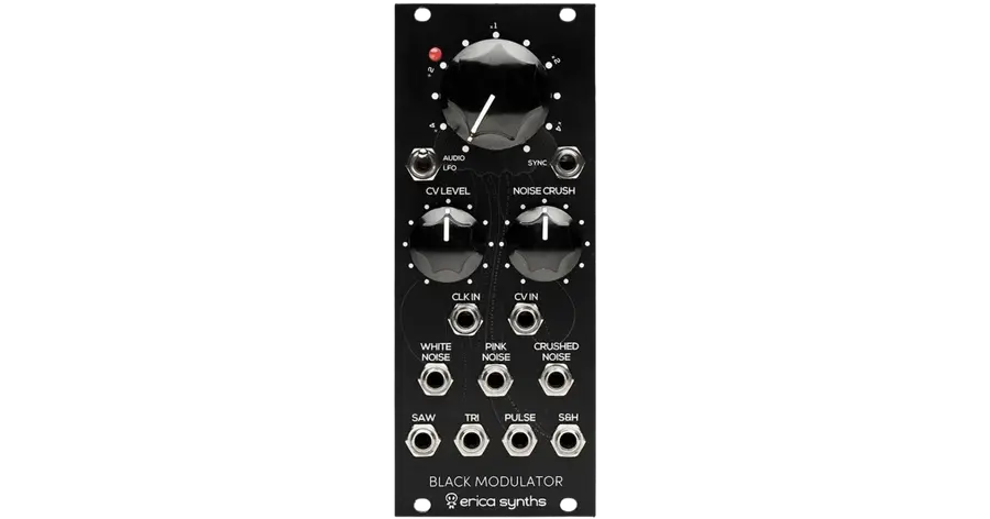 Erica Synths Black Modulator V2 front panel