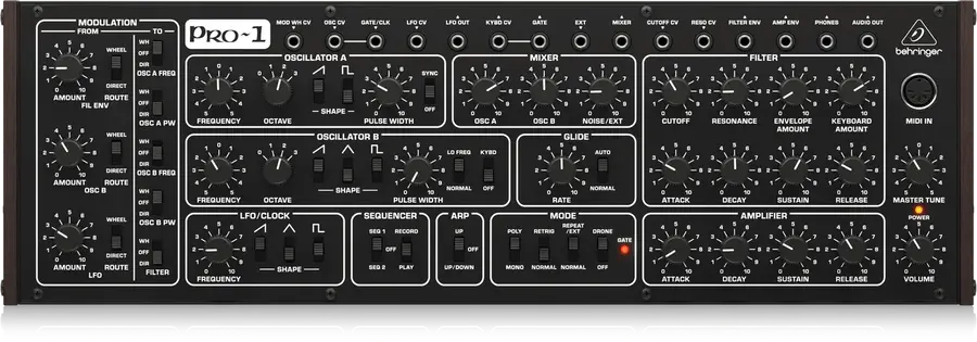 Behringer PRO-1 front panel