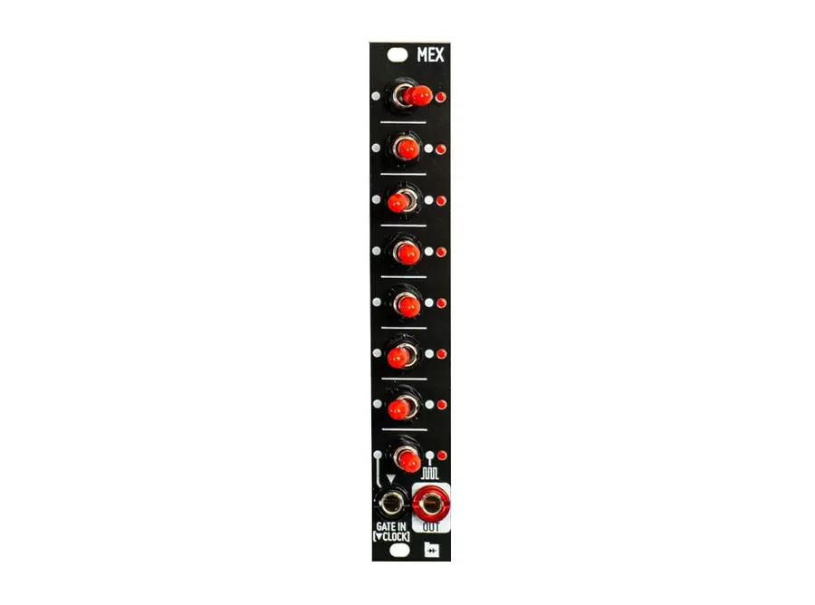 Befaco MEX Muxlicer Expander front panel