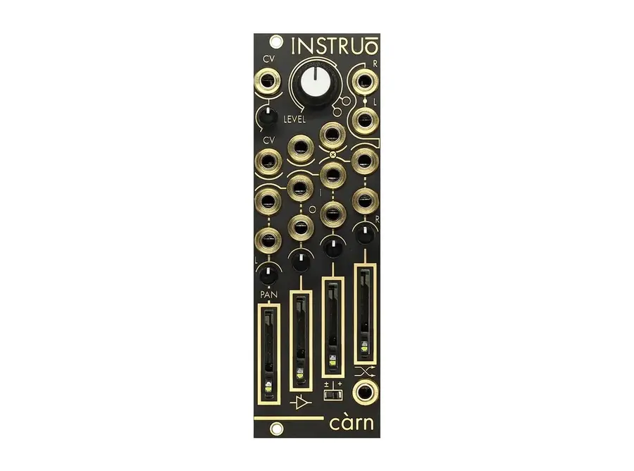 Instruo Cárn Utility Mixer front panel