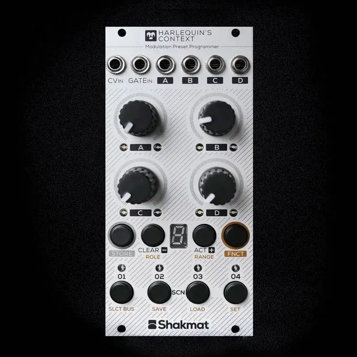 Shakmat Modular Harlequin's Context front panel