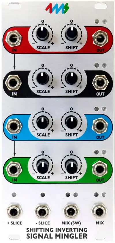 4ms Company Shifting Inverting Signal Mingler front panel