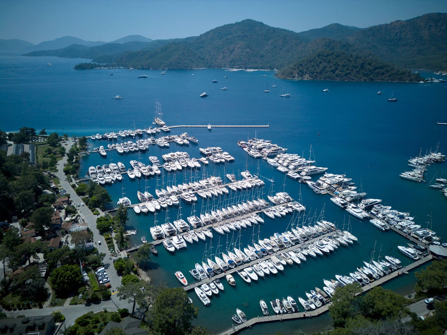 D-Marin Göcek, view of the marina