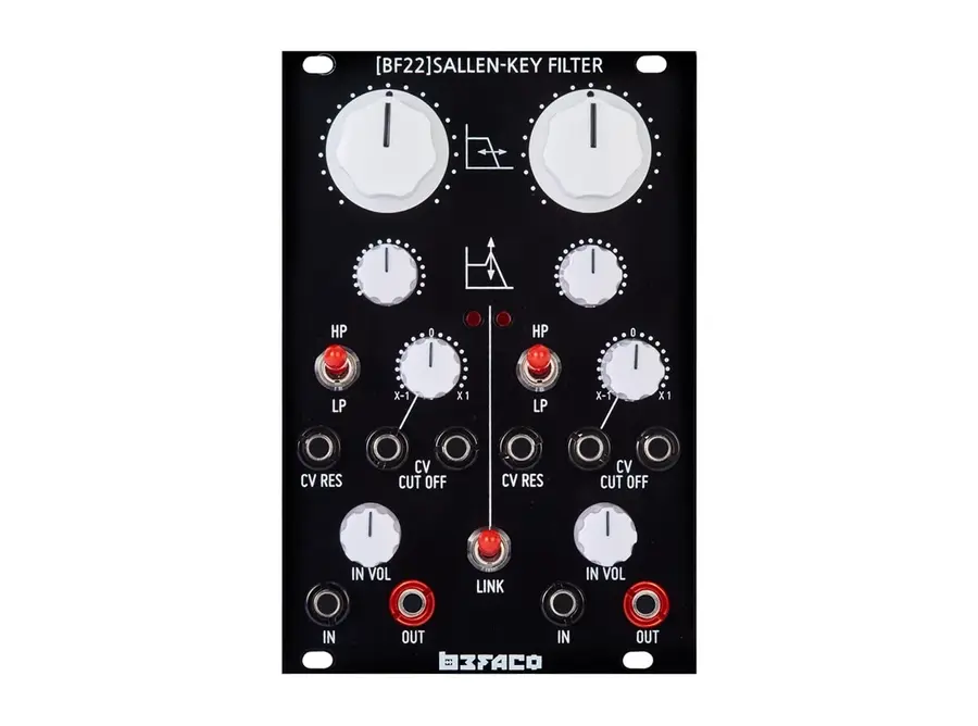 Befaco BF-22 front panel