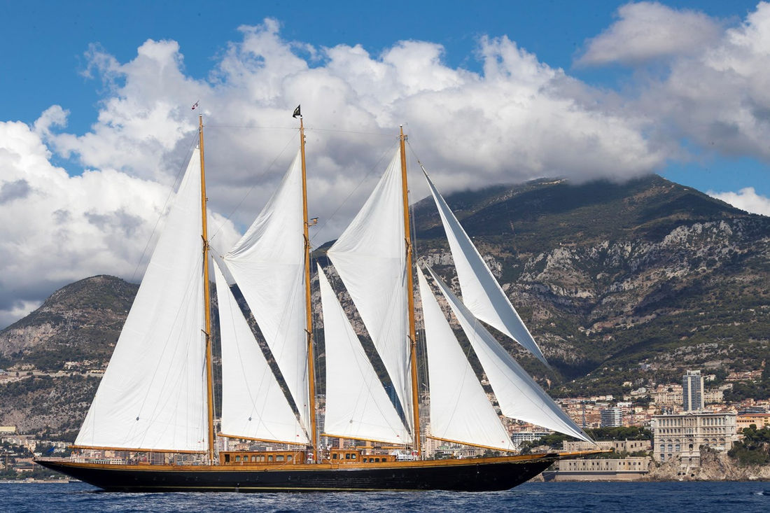 Creole, 214 ft sailing yacht, photo 2 of 5