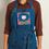 Thumbnail: Hydrangea Girl Denim Apron