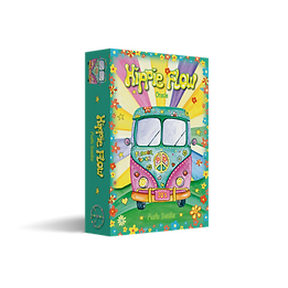 Oracle Hippie Flow créé et illustré par Marie, aux illustrations colorées et joyeuses évoquant la liberté, la confiance et la