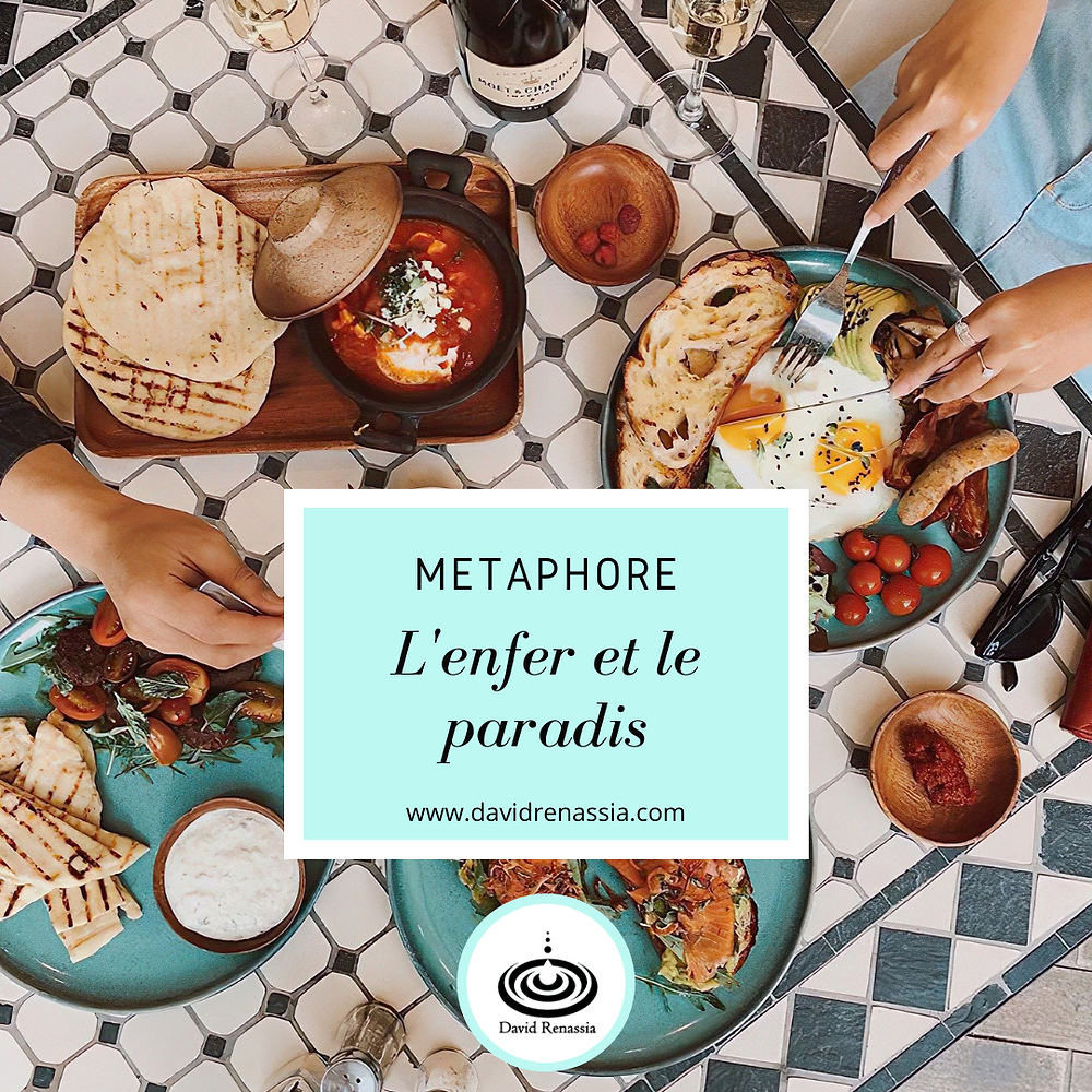 L'enfer et le paradis, métaphore, hypnothérapie en ligne