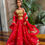 Thumbnail: Red and Golden Wedding Dress.