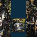 "Adam and Eva 21 century" at exhibition "Genesis: The Beginning of Creativity" New York