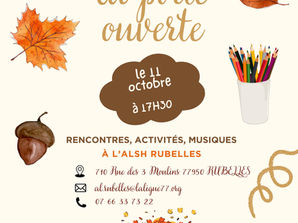 Porte ouverte pour présenter l'équipe périscolaire aux familles