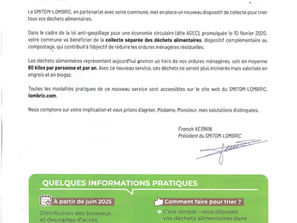 Collecte des déchets alimentaires