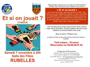 Spectacle de théâtre "Et si on jouait ?"
