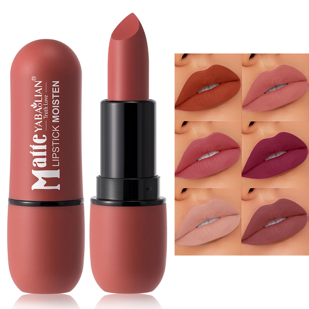 Batom Matte Aveludado à Prova d’Água - Cores Nude