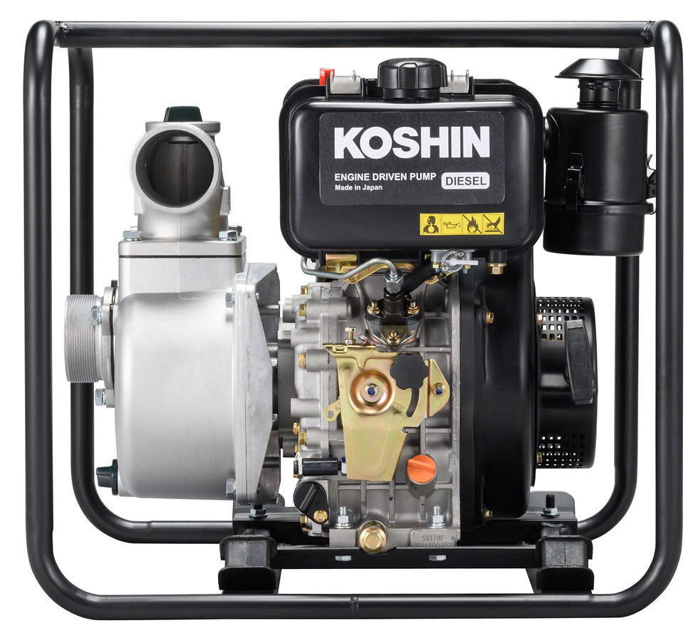 Bomba KOSHIN SEV - 80D (Motor Diesel)