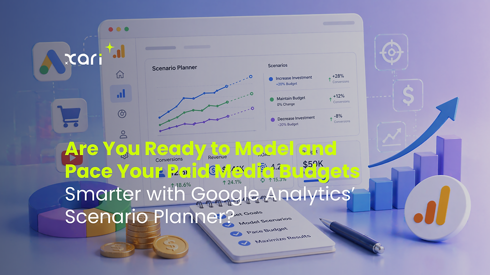 Are You Ready to Model and Pace Your Paid Media Budgets Smarter with Google Analytics’ Scenario Planner?