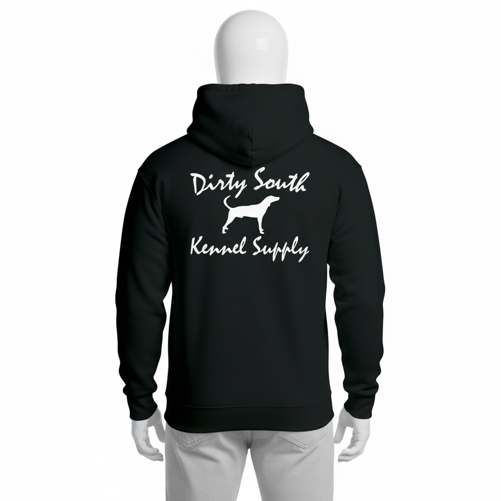 DIRTY SOUTH BLACK HOODIE - YOUTH