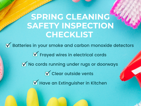 spring cleaning checklist