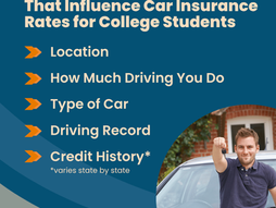 What Really Influences Car Insurance Rates for College Students