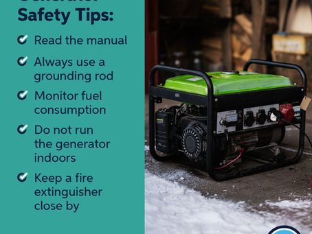 safe generator usage tips