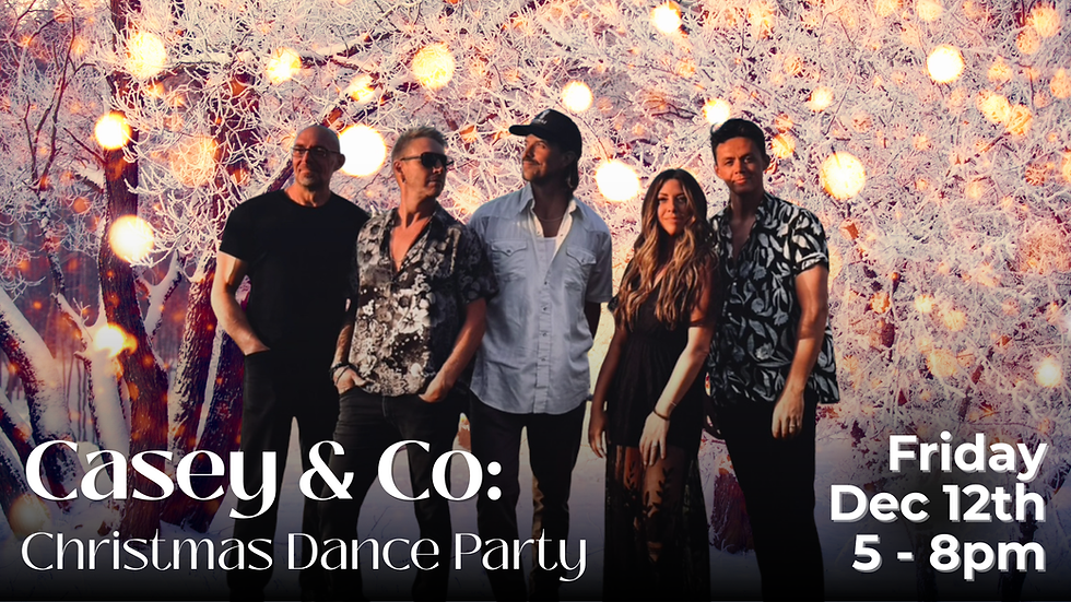 Live at the Vineyard: Casey Parnell & Co. Christmas Dance Party