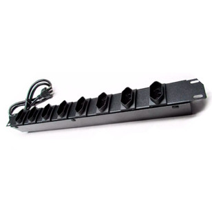 Calha De 19 Polegadas Calha metálica 19” Com 8 tomadas 20A | Microcenter