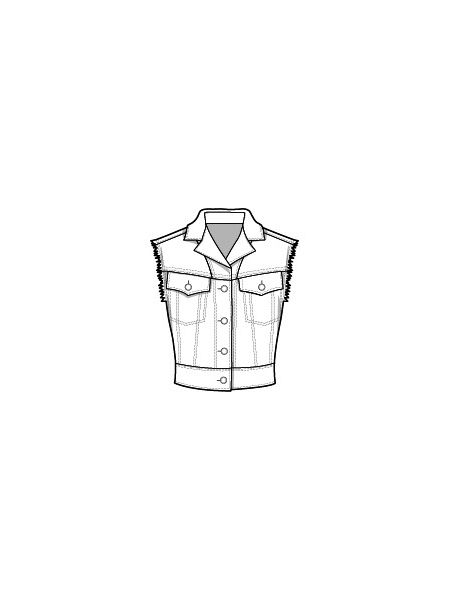 Fashion Flats – Women Gilet. Series -01
