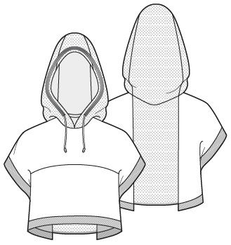 Thumbnail: Fashion Flats – Women Sweatshirt. Series -02