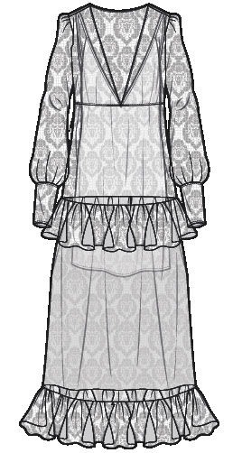 थंबनेल: Fashion Flats – Women Dresses, Blouses and Shirt. Series -10