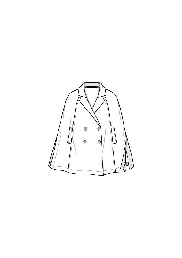 Thumbnail: Fashion Flats – Women Capes. Series -01