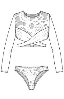 Thumbnail: Fashion Flats – Women Swim & Cover-ups. Series -02