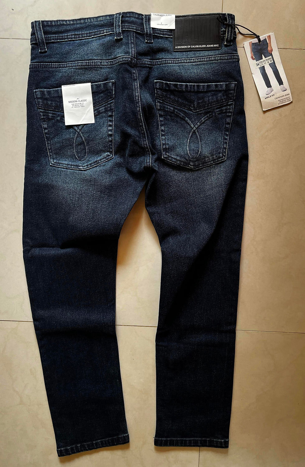 Thumbnail: CK Jean Ankle Fit W34 Brand New