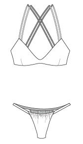 Thumbnail: Fashion Flats – Women Swim & Cover-ups. Series -02