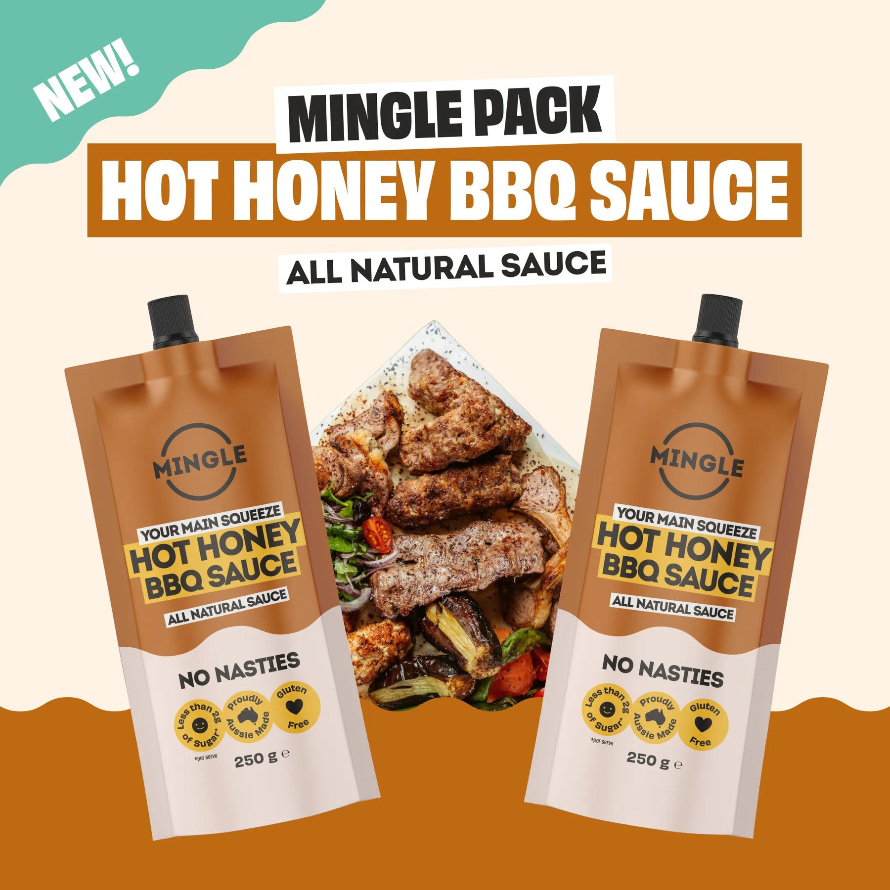 Mingle- Hot Honey BBQ Sauce