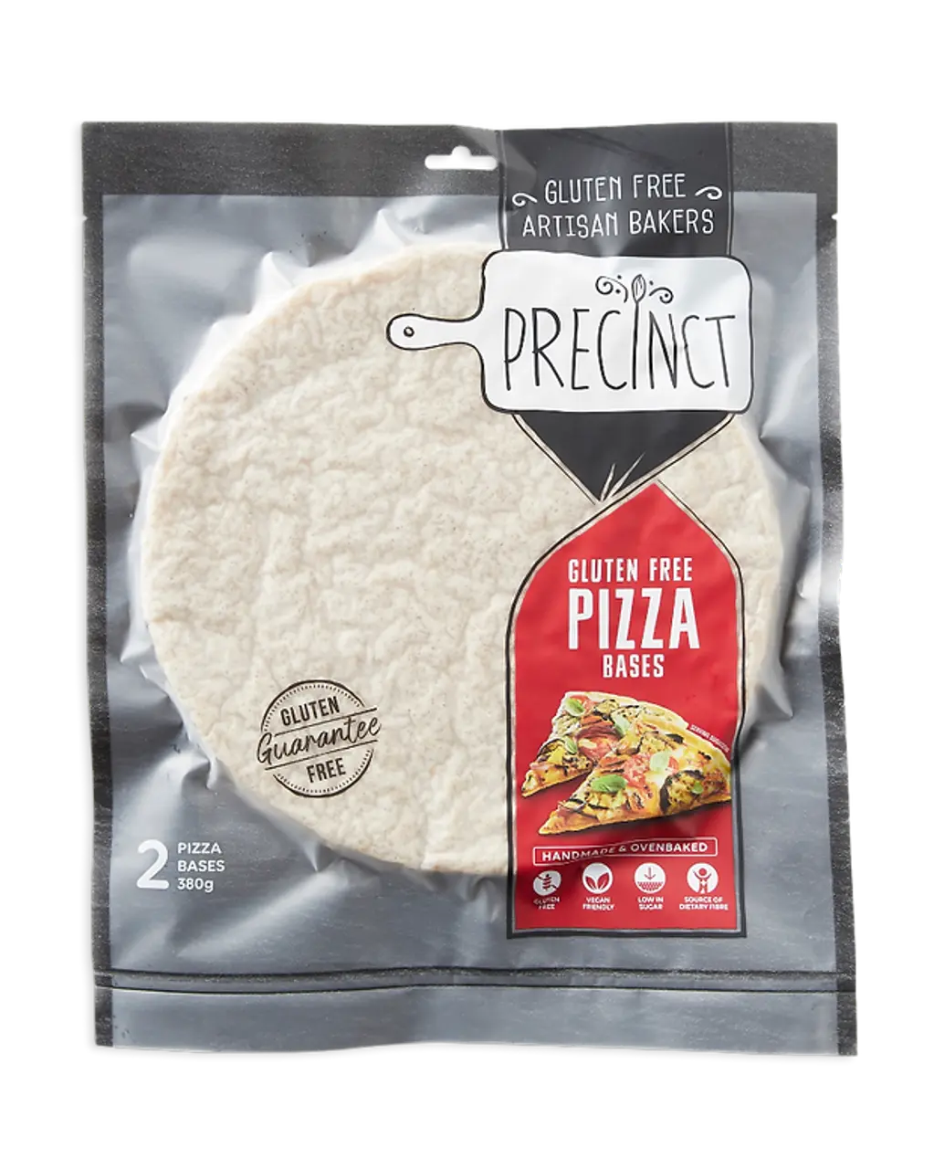 GF Precinct -Pizza Bases 2 PACK