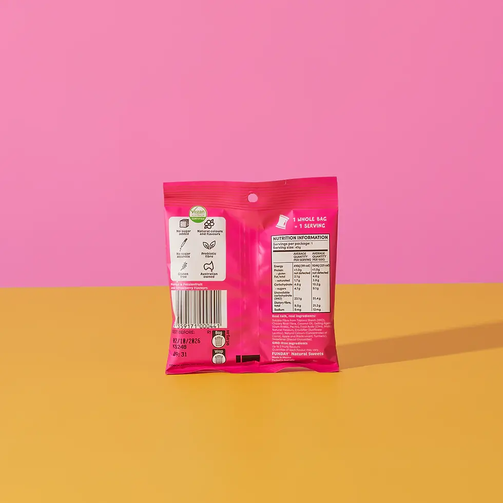 Thumbnail: FUNDAY- Fruity Chews 45g