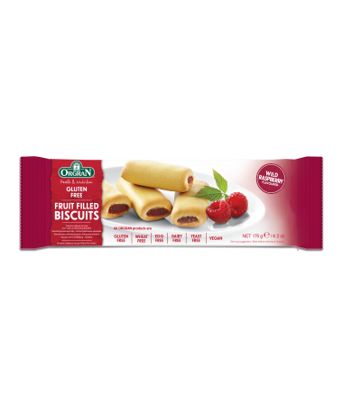 Orgran Gluten Free Fruit filled biscuits