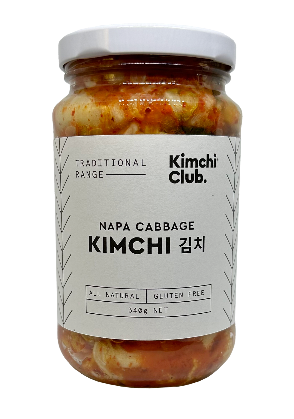 Kimchi Club - Organic Traditional Napa Cabbage Kimchi 340g
