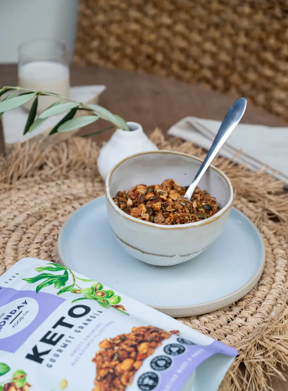 Thumbnail: The Monday Food Co- Sweet Crunchy Macadamia Clusters Granola