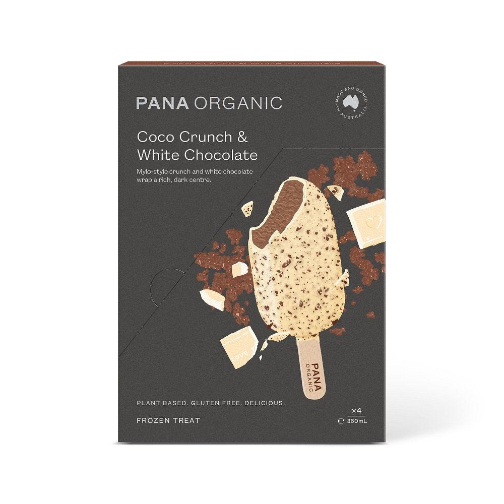 Pana Organic - Plant Based GF Frozen Treat - Coco Crunch & White Chocolate
