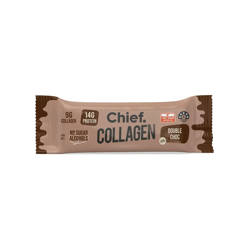 Chief Collagen Protein bar -Double Choc